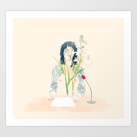Ozawa Art Print