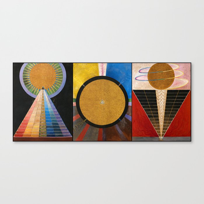  Altarpiece, Group X by Hilma af Klint Canvas Print