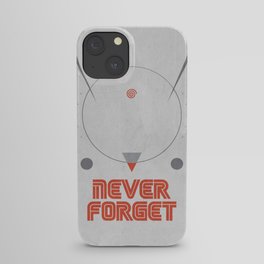 Never Forget iPhone Case
