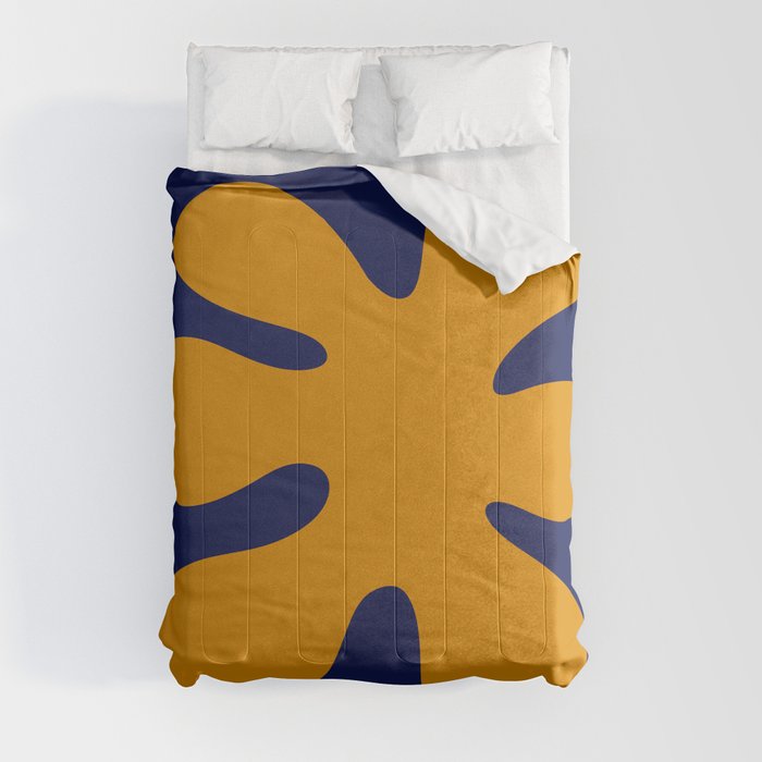 Matisse abstract Moon cut-out Comforter