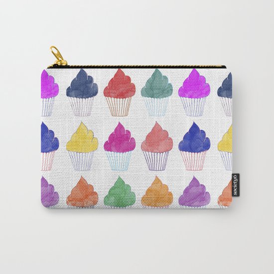 Cupcake Pattern Carry-All Pouch