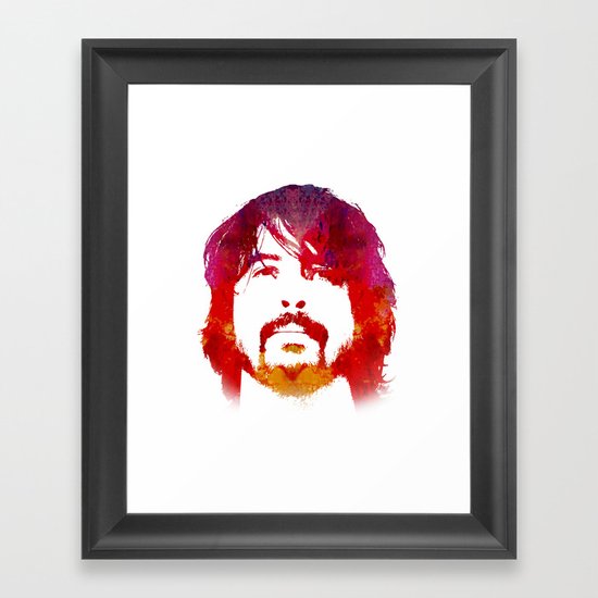 D. Grohl Framed Art Print