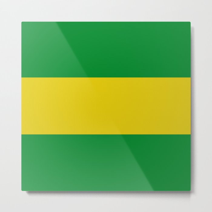 Flag of Cauca (colombia) Metal Print