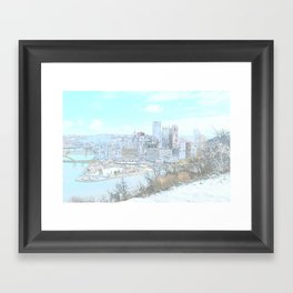 Downtown Pittsburgh 1 Framed Art Print