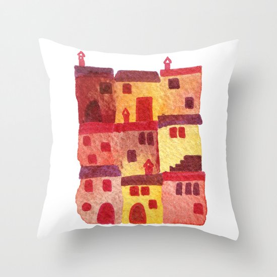 Tuscan Holiday Throw Pillow