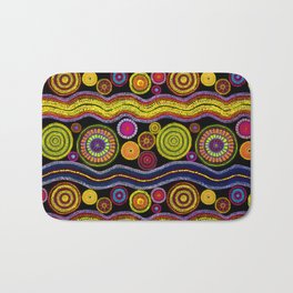 bohemian country design 2 Bath Mat