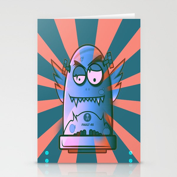 Fault 45 02 (its not his fault) Stationery Cards