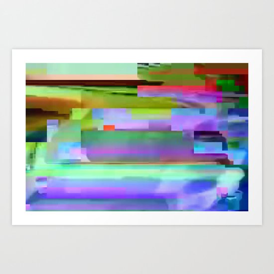 scrmbmosh250x4a Art Print