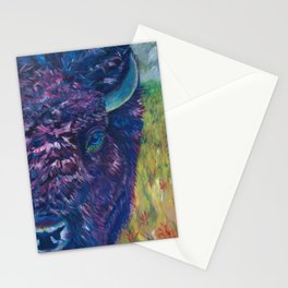 A Technicolor Bison Stationery Cards