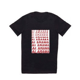 Alabama Wavy T-shirt | Alabama, Bama, Warp, Rolltide, Digital, Wavy, Typography, College, Graphicdesign 