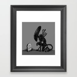 Alien • Goodbye • H. R. Giger Framed Art Print