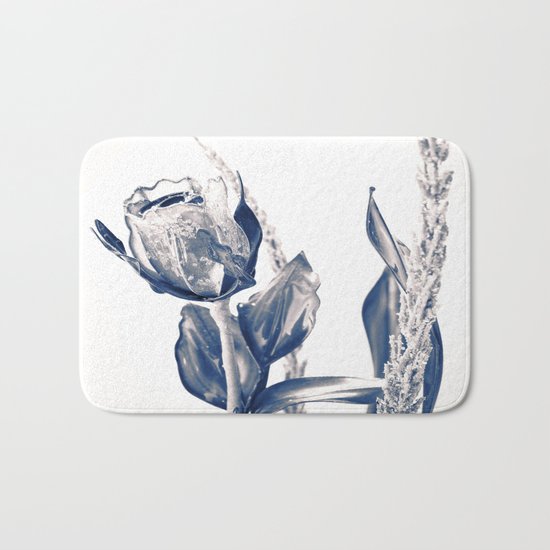 Glass rose Bath Mat