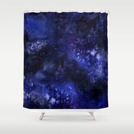 Purple Night Shower Curtain