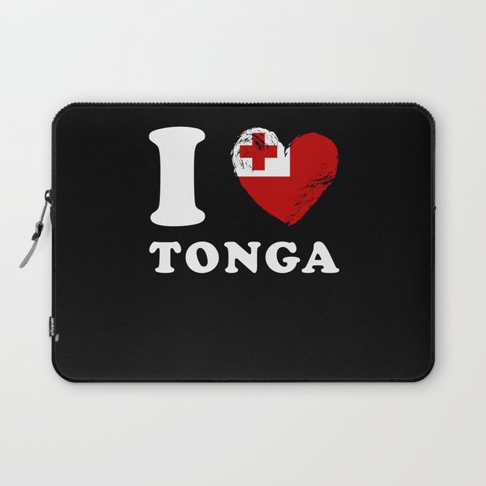 I Love Tonga Laptop Sleeve