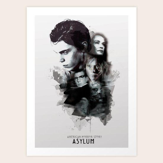 AHS Asylum Art Print