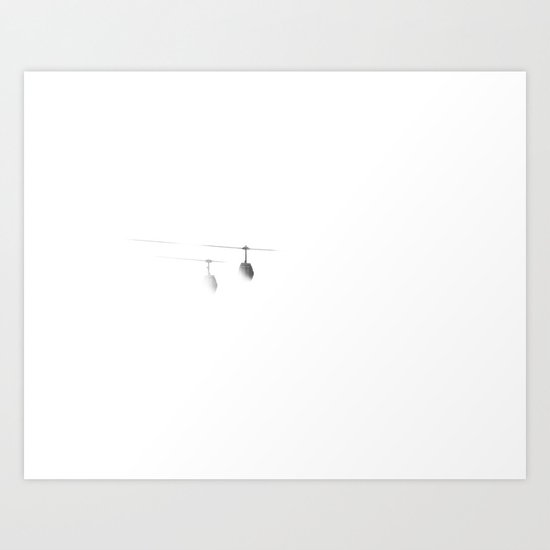 Some stay (Limbo Series) Art Print