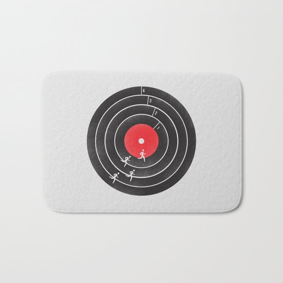 Vinyl Running Bath Mat