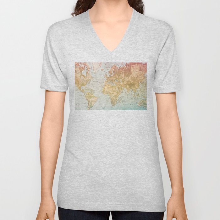 Pastel World V Neck T Shirt