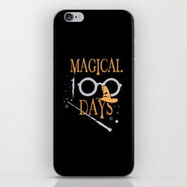 Days Of School 100th Day 100 Magical Days iPhone Skin