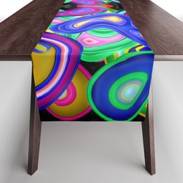Colored nightmare ... Table Runner
