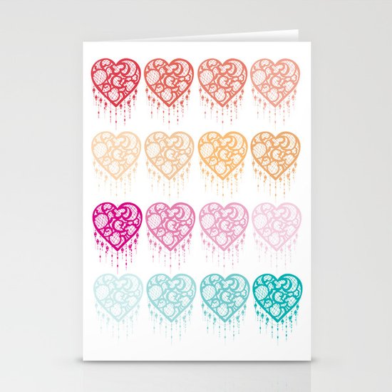 Heart Catcher - Fade Stationery Cards