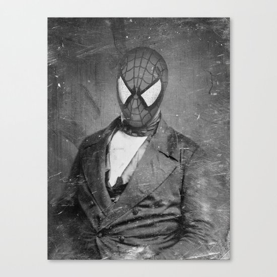 Spidey Senior Canvas Print