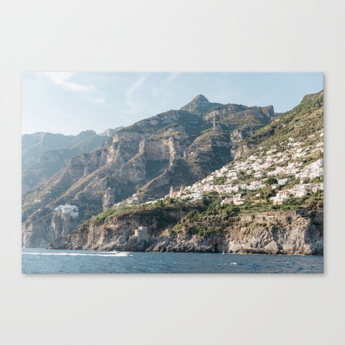 Amalfi Coastline Canvas Print