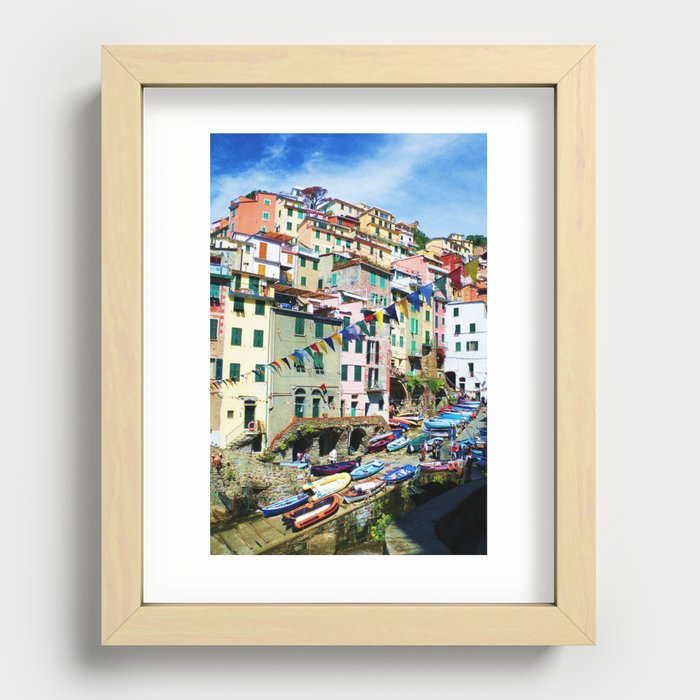 Flags Recessed Framed Print