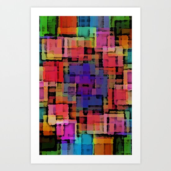 Shapes#6 Art Print