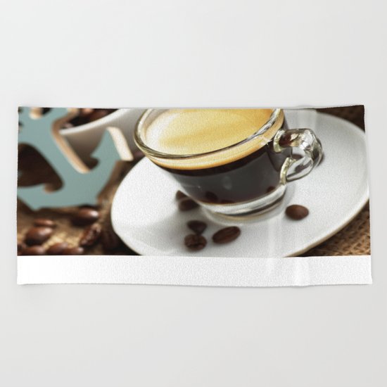 Espresso Maritim Beach Towel