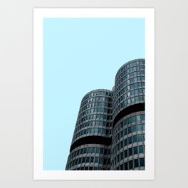 Modern architecture  in Munich Art Print