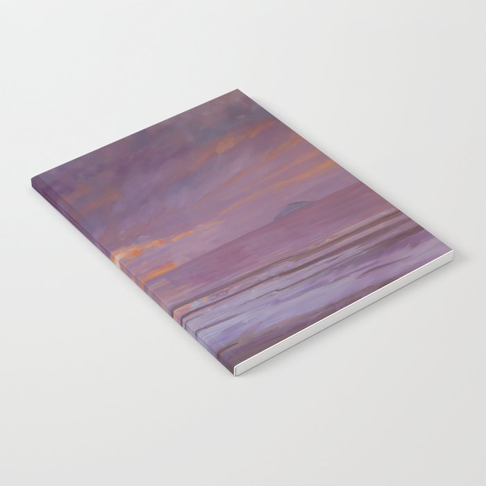 New Year's Day Sunset Notebook
