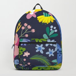 Poster Background | Spring Floral Pattern Backpack