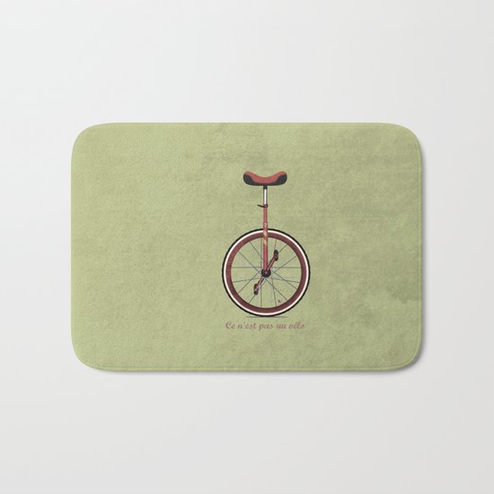 Unicycle Bath Mat