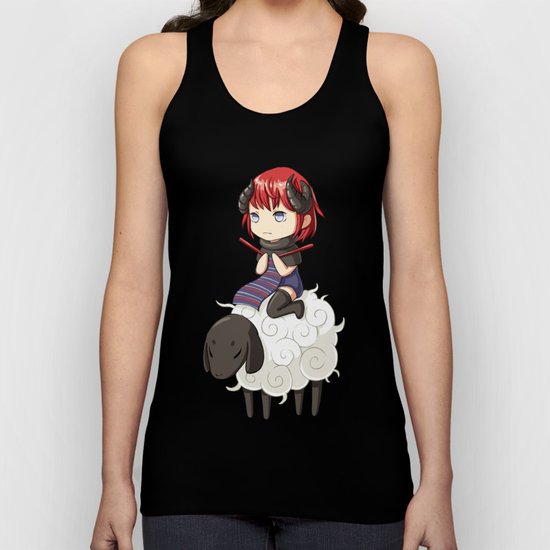 Knitting Adventure Unisex Tank Top