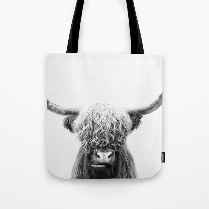Scottish Highland Cow Tote Bag