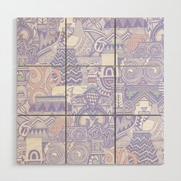 pottery lilac limited Wood Wall Art