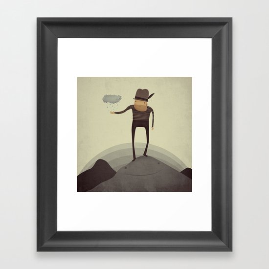 Hey Squirt! Framed Art Print