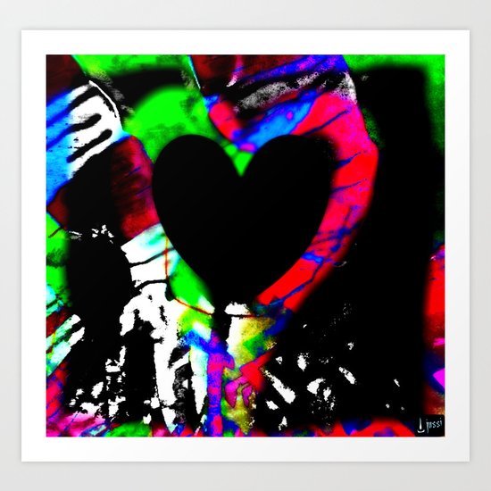 Profits for Charity - Room For A Heart Art Print