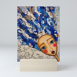 OCEAN GIRL Mini Art Print