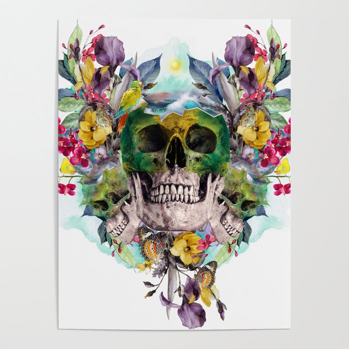 SKULLS Poster by rizapeker