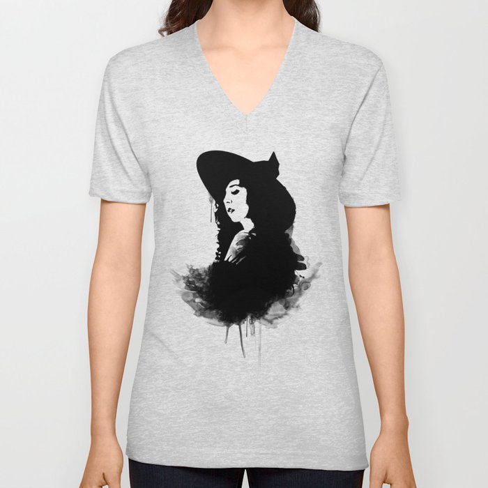 witch I V Neck T Shirt