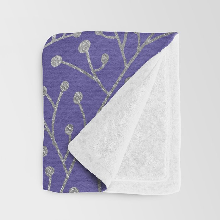 Periwinkle Berry Branches Throw Blanket By Catcoq Society40 Magnificent Periwinkle Throw Blanket Periwinkle Berry Branches Throw Blanket By Catcoq Society40 Magnificent Periwinkle Throw Blanket