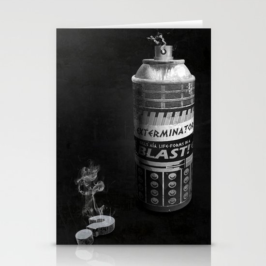 Exterminated Who Stationery Cards