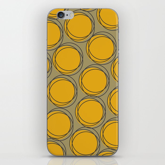 Yellow Polka iPhone Skin