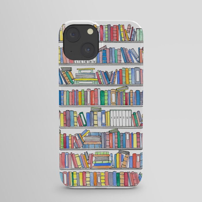 Colorful Bookcase iPhone Case