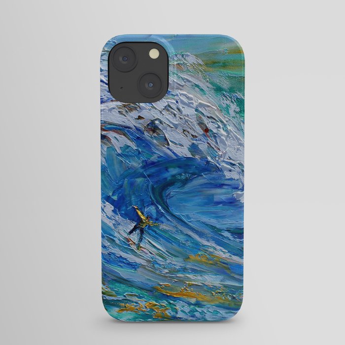 The Wave Surfer iPhone Case