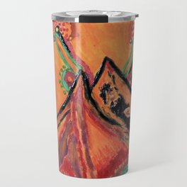 " the mountain " Travel Mug