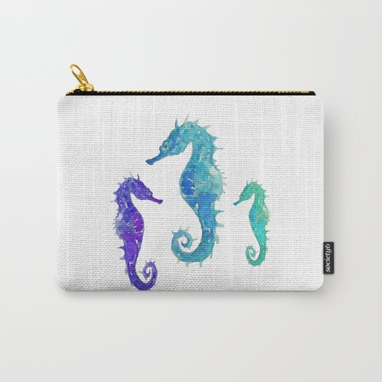 Seahorses Carry-All Pouch