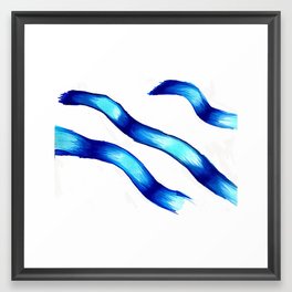 Flow Flow Flow Framed Art Print